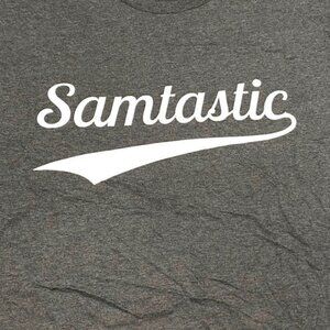 Samtastic Men's 3XL Gray NOS T-Shirt